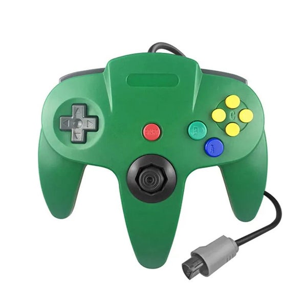 Wired Gamepad for Nintendo64 Retro Console Control for N64 Classic Joystick for Carousel 1