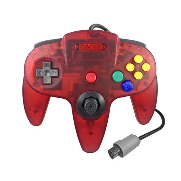 Wired Gamepad for Nintendo64 Retro Console Control for N64 Classic Joystick for Carousel 2