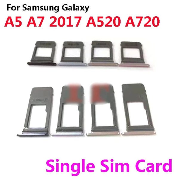 SIM Card Tray For Samsung Galaxy A5 A7 2017 A520 A720 Sim Card Slot Tray CHK29M Carousel 1