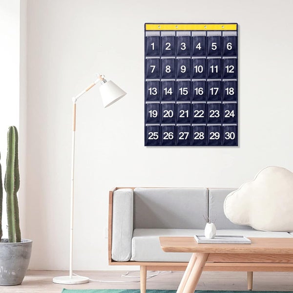 NEW 30 Pockets Hanging Storage Organizer For Cell Phones Calculator NEW Carousel 8