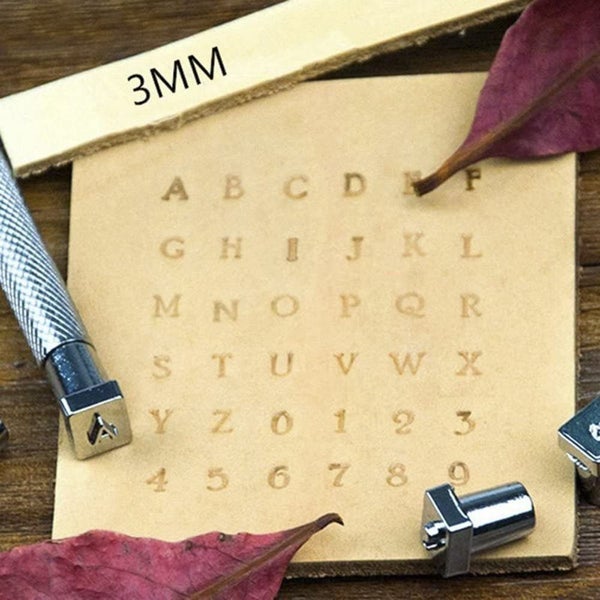 NEW Letter Number Punch Stamp Set Sale - Sale Sale 3.5mm62864729546115111