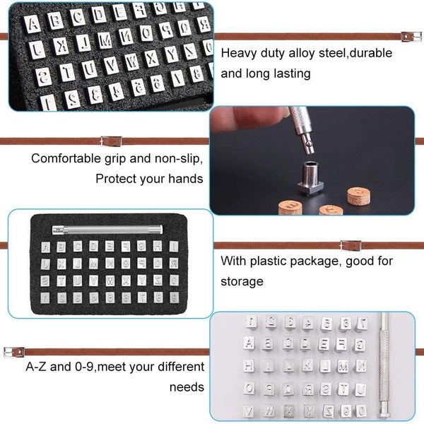NEW Letter Number Punch Stamp Set Sale - Sale Sale 3.5mm62864729546115113