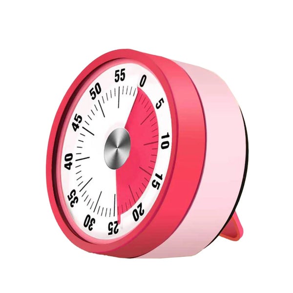Stainless Steel Visual Timer Mechanical Kitchen Timer 60-Minutes Alarm Co CHK29M Carousel 14