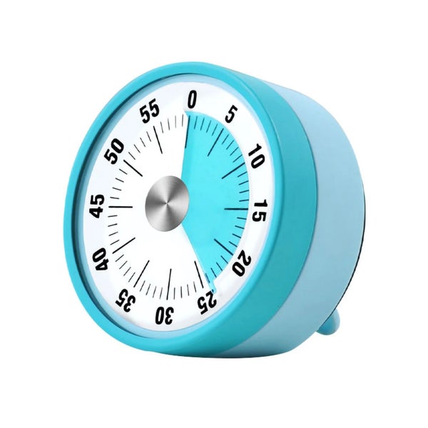 Stainless Steel Visual Timer Mechanical Kitchen Timer 60-Minutes Alarm Co CHK29M Carousel 1