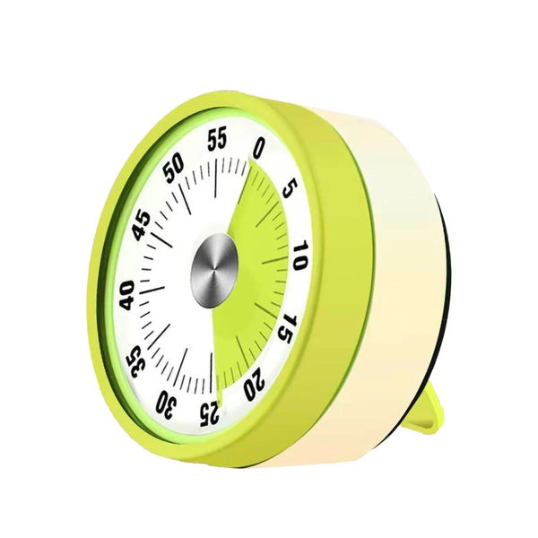 Stainless Steel Visual Timer Mechanical Kitchen Timer 60-Minutes Alarm Co CHK29M Carousel 2