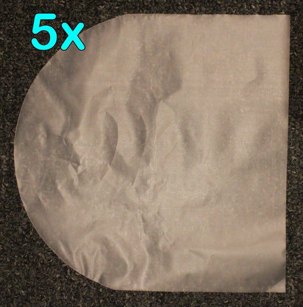5x inner / dust sleeves for 7" records, aka '45s' No extra postage for extras Carousel 3