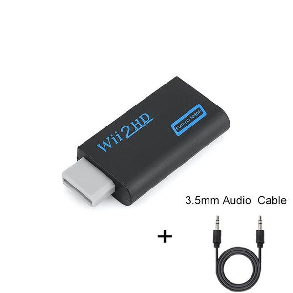 for Wii to HDMI-compatible Converter Full HD 720P 1080P 3.5mm Audio Wii2H CHK29M Carousel 2