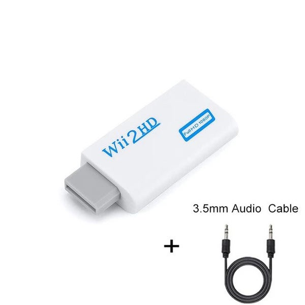 for Wii to HDMI-compatible Converter Full HD 720P 1080P 3.5mm Audio Wii2H CHK29M Carousel 1