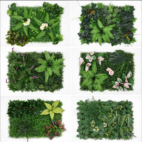 40x60cm Artificial Plant Grass Fake Lawn Carpet Backdrop Wall Hanging Carousel 2
