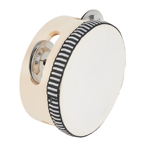 1PC Instrument Tambourine For Dance Concerts 4/6/8/10 Inch Original Carousel 6