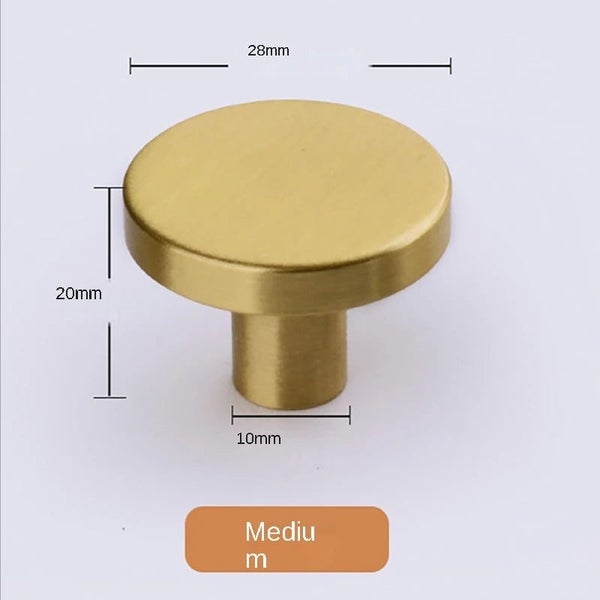 1PC Golden Cupboard Handle Brushed Stainless Steel Kitchen Cabinet Door K CHK29M Carousel 2