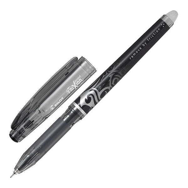 Pilot Frixion Point Erasable Ultra Fine Black Pens (BL-FRP4-B) x 12's pack Carousel 1