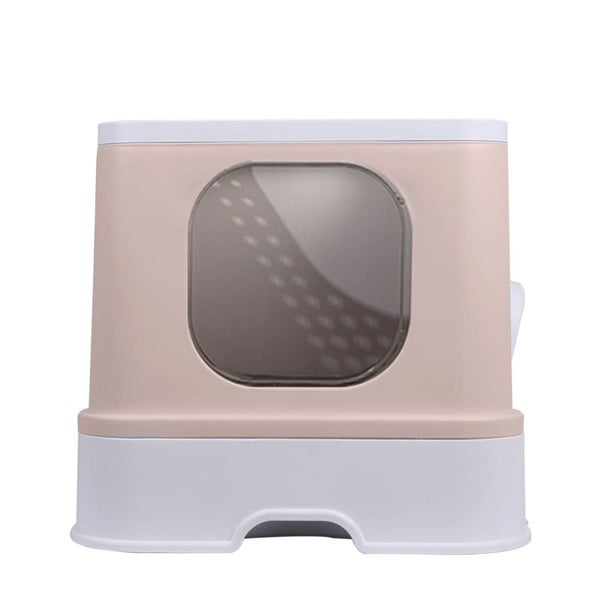 Cat Litter Box Fully Enclosed Kitty Coffee Carousel 2
