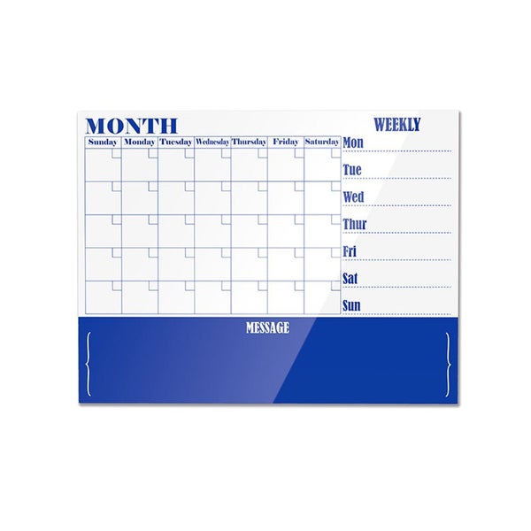 Glassboard Monthly Planner Board 900 x 1200mm Carousel 1