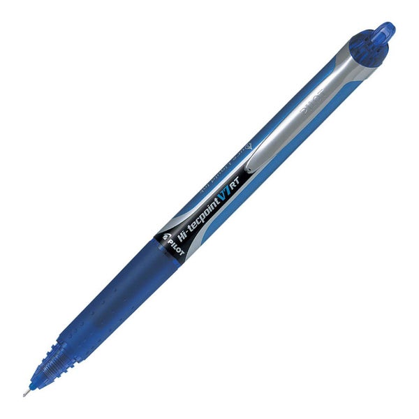 Pilot Hi-Tecpoint V7RT Rollerball Fine Blue Pens (BXRT-V7-L) x 12's pack Carousel 1