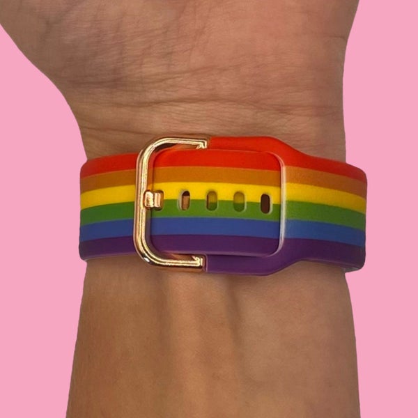 Rainbow Watch Straps compatible with the Lacoste 22mm Range Carousel 2