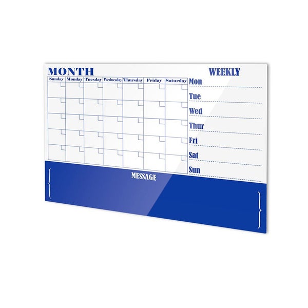 Glassboard Monthly Planner Board 900 x 1200mm Carousel 2