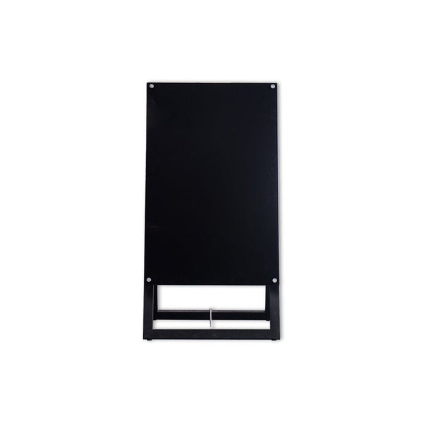 Black Glassboard Easel Signboard - 500mm x 800mm Carousel 1