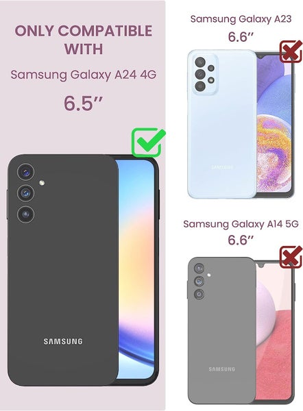 Samsung Galaxy A24 Tempered Glass Screen Protector, Boxed Carousel 2