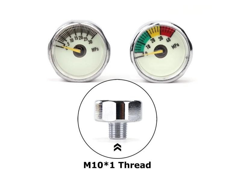 New Mini Pressure Gauge Manometer (Diameter 25mm) 30MPa 40MPa Air Acessorios Carousel 2