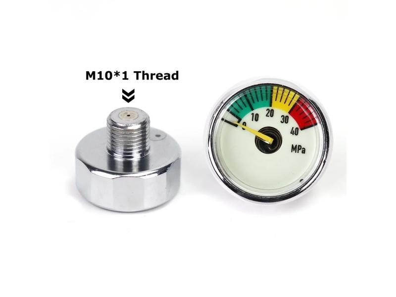 New Mini Pressure Gauge Manometer (Diameter 25mm) 30MPa 40MPa Air Acessorios Carousel 1