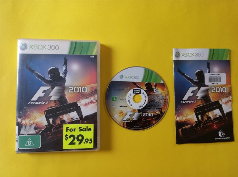 Formula 1 2010 (Xbox 360) Carousel 1