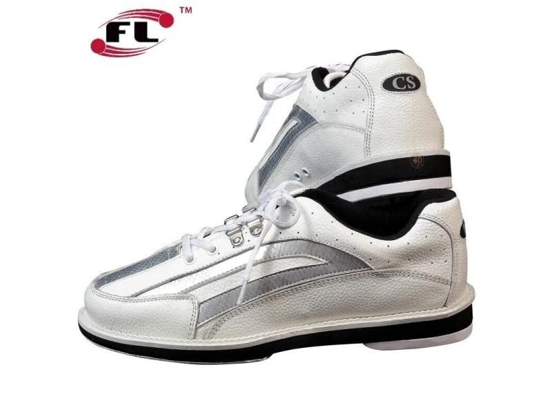 Women Men Unisex Soft Leather Breathable Bowling Shoes Right Left Hand Carousel 1