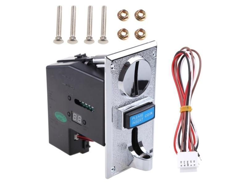 616 Multi Coin Acceptor Electronic Roll Down Coin Acceptor Selector Mechanism Carousel 1