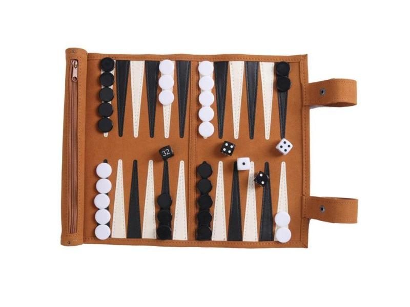 Chess Backgammon Board Game Travel Set Chess Board Set Strategy Board Game Carousel 2