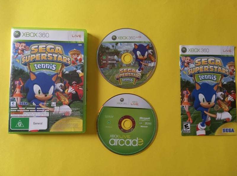 Sega Superstars Tennis & Xbox Live Arcade (Xbox 360) Carousel 1