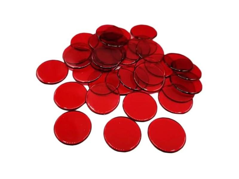 100pcs Poker Chips Coins Casino Supply Family Games Accs Professional Token Carousel 1