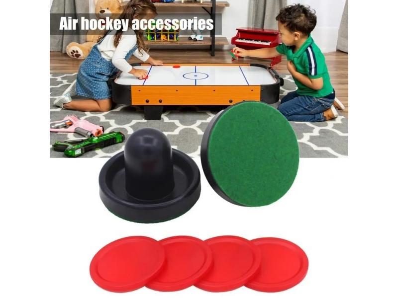 Plastic Air Hockey Set Lightweight Anti Rust Anti-deformation Hockey Puck Set Carousel 2