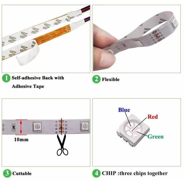 New 3m LED Strip Light Warm White Sale Sale Carousel 2