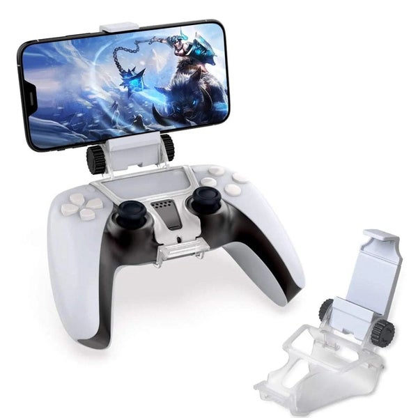 Ps5 Controller Phone Clip Mount with Adjustable Stand Carousel 1