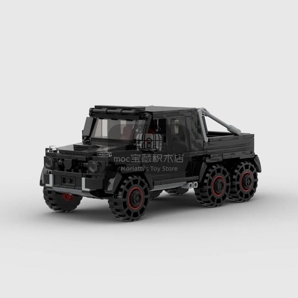 MOC SUV Speed Champion City Car Racer Classic Off-road Building Blocks Brick Carousel 1