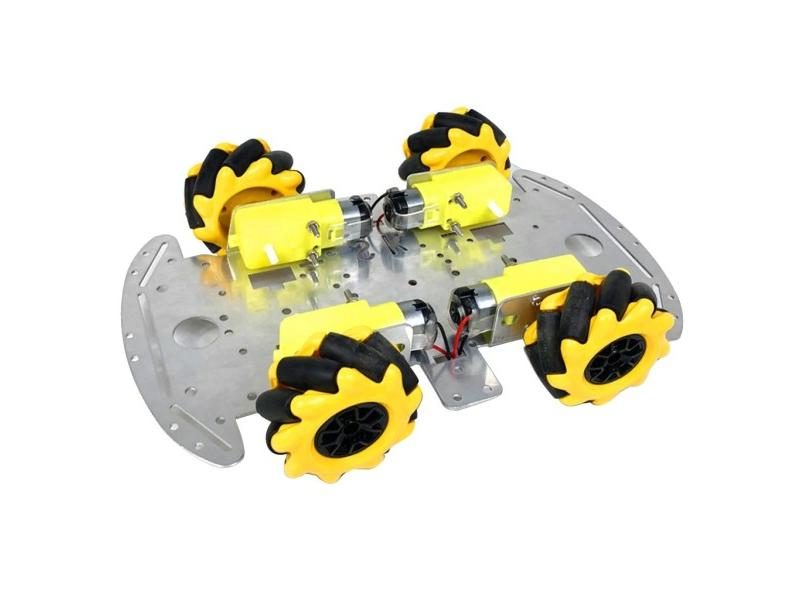Mecanum Wheel Robot Kit 4WD Omnidirectional Wheels Smart Robot Car Chassis Kit Carousel 1