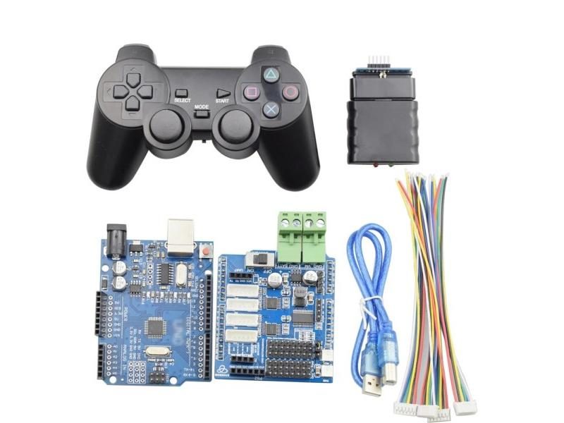 For Arduino PS2 Handle Wireless Controller With DC Motor Driver Board For Smart Carousel 1