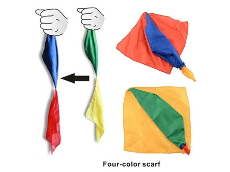 Change Color Silk Scarf For Magic Trick By Mr. Magic Joke Props Tools Toys Gift Carousel 1