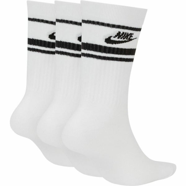 Nike Sportswear Everyday Essential Crew Socks 3Pk - White/Black Carousel 2
