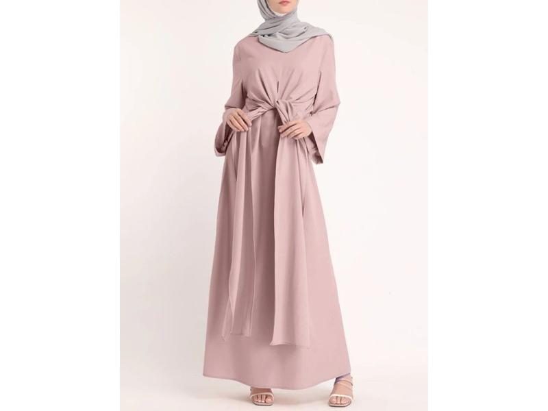 Muslim Dresses Eid Mubarak Kaftan Abaya Hijab Dress For Women Carousel 1