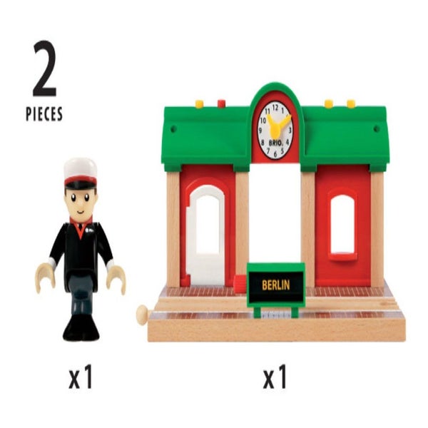 BRIO Destination - Record and Play Station 3 pieces 33578 Carousel 1