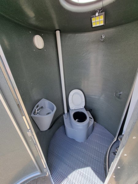 P.F.S Toilet Facility - Composting Toilet. Portable Bathroom. Carousel 1