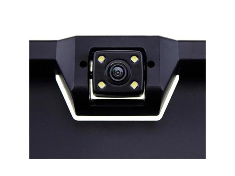 Car Rear View Camera Waterproof EU License Plate Frame 4 LED Night Vision Carousel 1