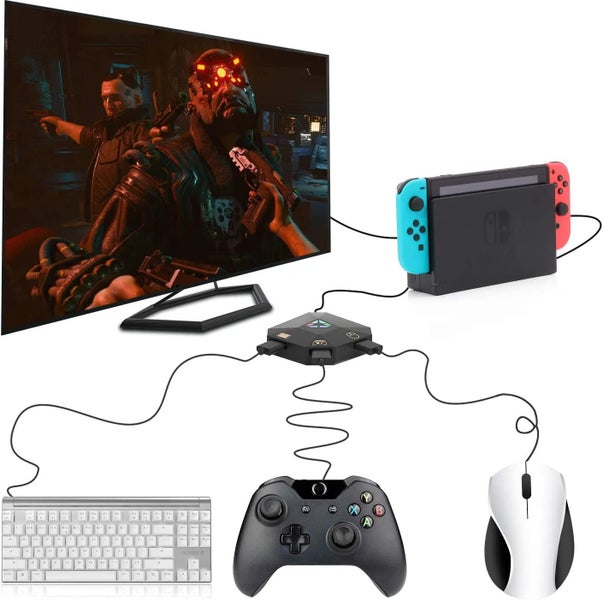 Keyboard And Mouse Adapter For Nintendo Switch Carousel 2
