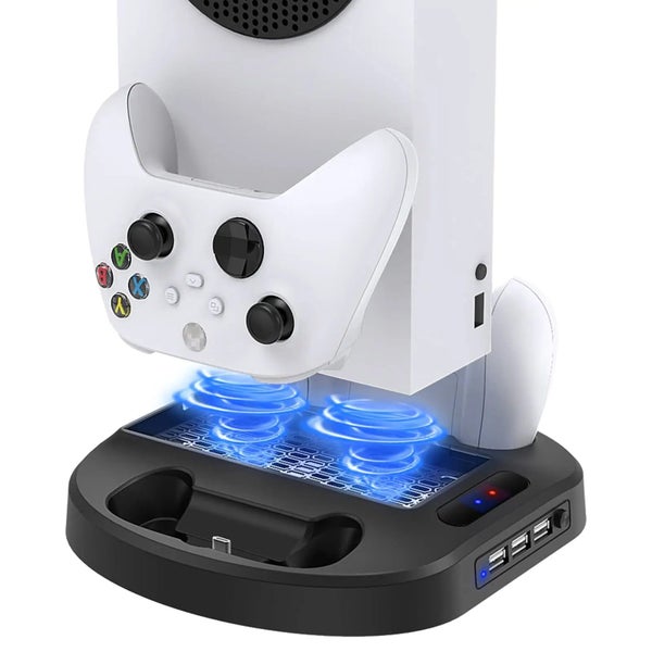 Xbox Series S Charging Stand With Cooling Fan And Usb Hubs Carousel 2
