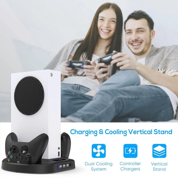 Xbox Series S Charging Stand With Cooling Fan And Usb Hubs Carousel 7
