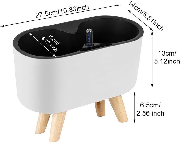 Self Watering planters Pot with Stand And Water Level Indicator NEW Carousel 2