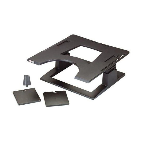 3M Laptop/Notebook Riser Lx500 Charcoal Adjustable Carousel 1