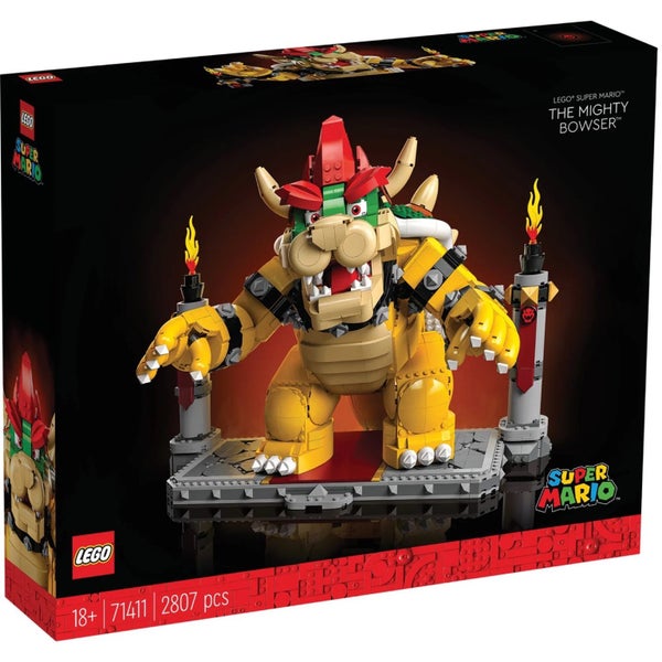 LEGO Super Mario 71411 The Mighty Bowser Brand New Carousel 1