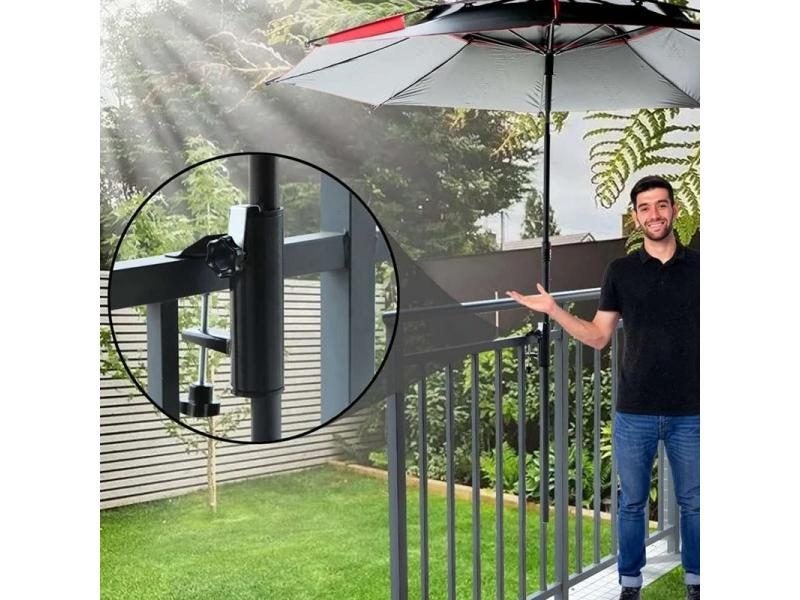 Outdoor Patio Umbrella Stand Sun Shade Support Umbrella Holder For Outdoor Carousel 1